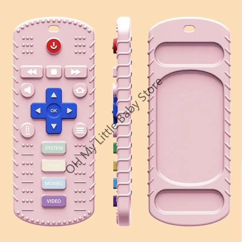 

M76C игрушка с дистанционным управлением для прорезывания зубов в форме жевательных игрушек для девочек и мальчиков, для зубов