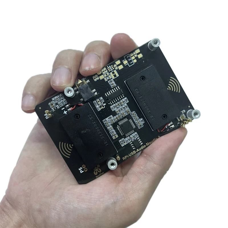 Новинка 2023 года для Raspberry USB аудио звуковая карта Moudle HAT USB без драйверов встроенные двойные динамики разъем для наушников 3,5 мм