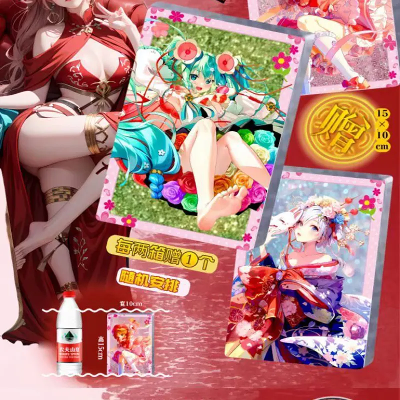 الجملة آلهة قصة أنيمي بطاقات UR SR HR شخصيات نادرة جامع الطبعة الداعم حزمة عرض مجموعة هدايا لمحبي #6