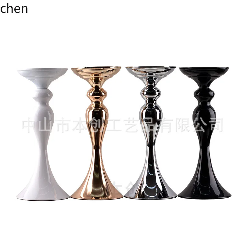 wedding props aisle runner vase candlestick candlelight dinner nordic creative candle holder stand decoration