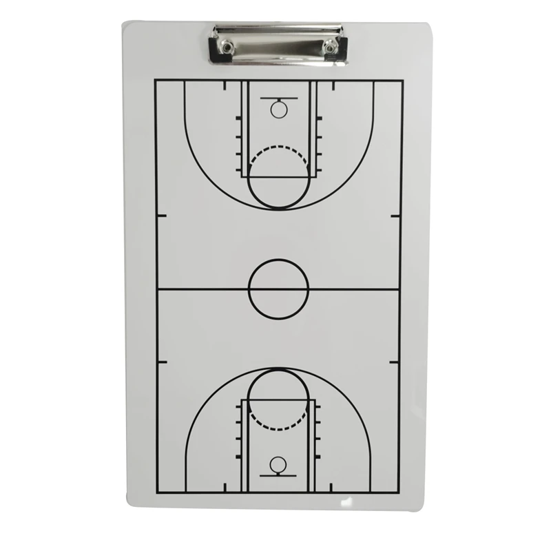 Coach Board Dry Erase Coaching Board Basketball Guidance Board Double Sided Design Strategy Board Whiteboard For Basketball