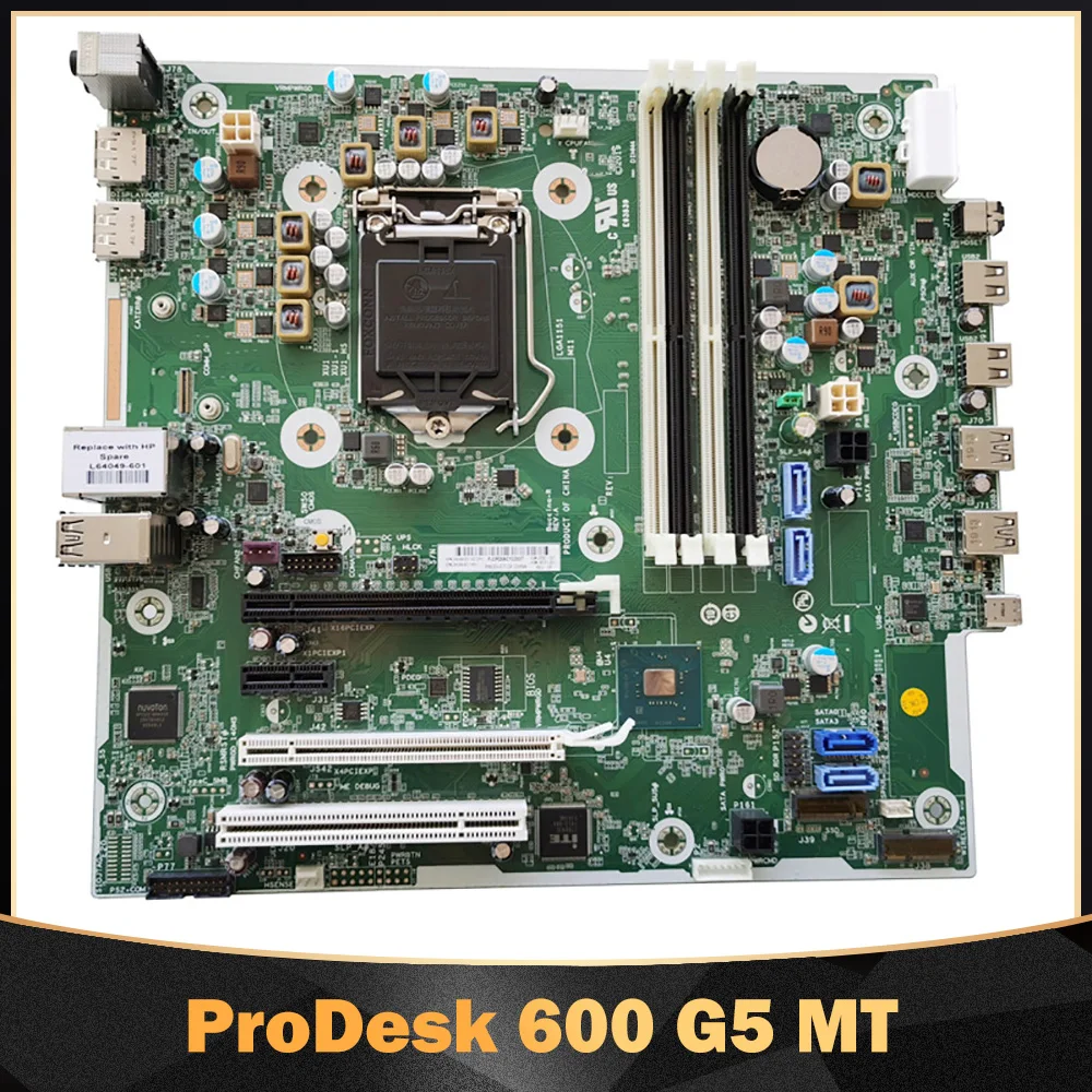 For HP ProDesk 600 G5 MT Desktop Motherboard L64049-001 L49701-001 L63911-001