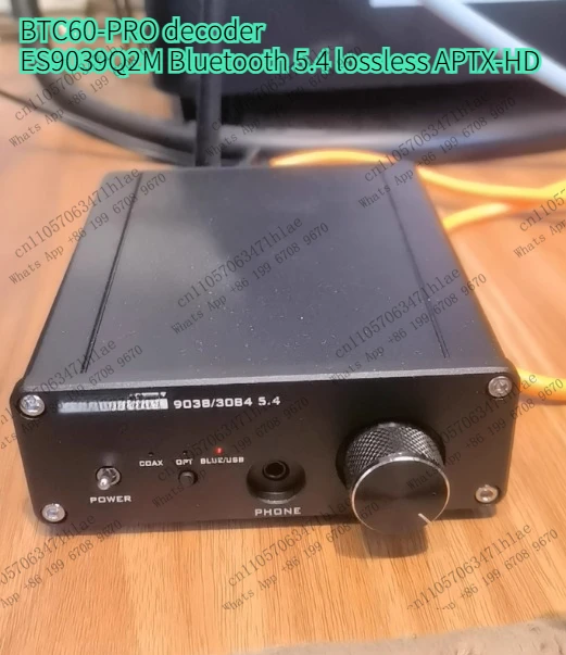 Bluetooth receiver BTC60 decoder ES9039 ES9038 Bluetooth 5.4 lossless LDAC