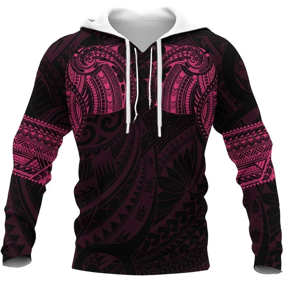 

HX Fashion Hoodie Men Polynesia Tattoo Pattern Sweatshirts 3D All Over Printed Sportshirts Harajuku Streetwear Dropshipping