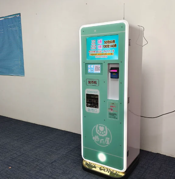 Pengubah koin mesin boneka, mesin penjual koin otomatis, pembayaran kode pemindaian cerdas