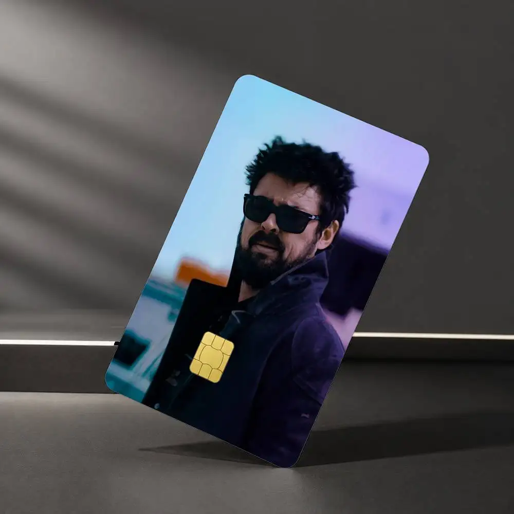 Billy Butcher The Boys Karl Urban Sticker Film Tape Skin for Credit Card Debit Card Waterproof Stickers