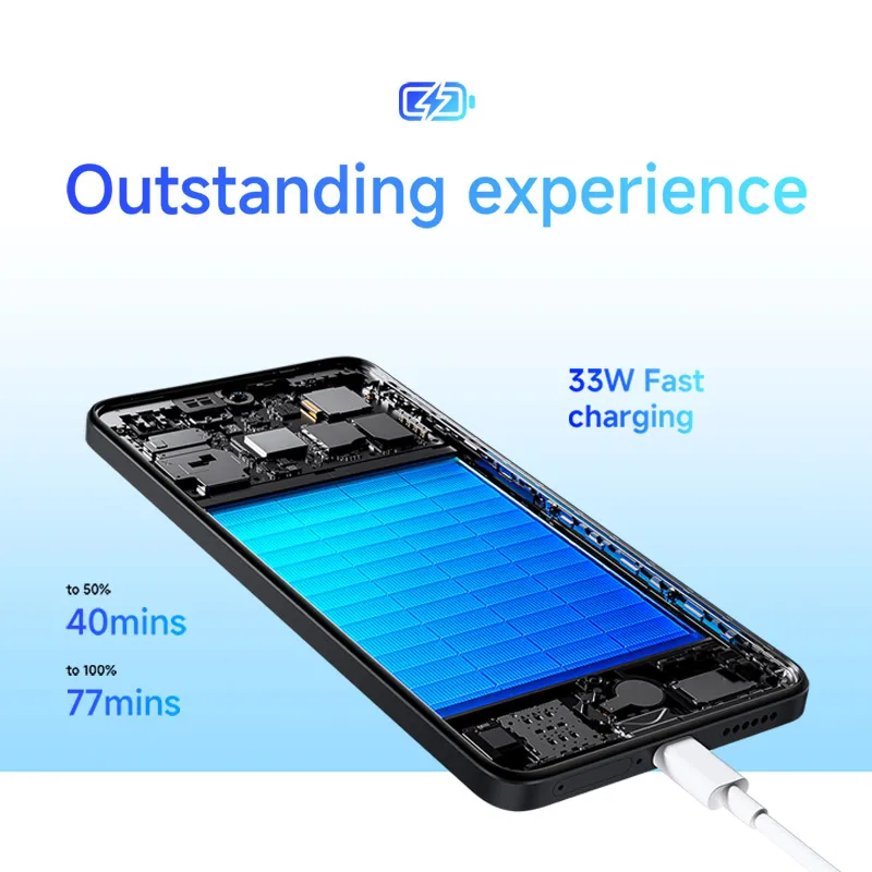 الإصدار العالمي الجديد لهاتف Xiaomi Redmi Note 14 4G الذكي 128GB / 256GB ROM 33W 5500mAh MTK Helio G99-Ultra 120 هرتز AMOLED 108MP