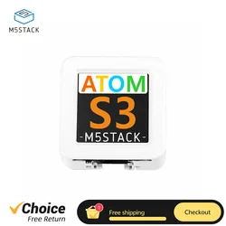 Original M5Stack ATOMS3 ESP32-S3 Programmable Controller Development Board Kit Wi-Fi 6-axis Gyro Sensor MPU6886 For IoT node