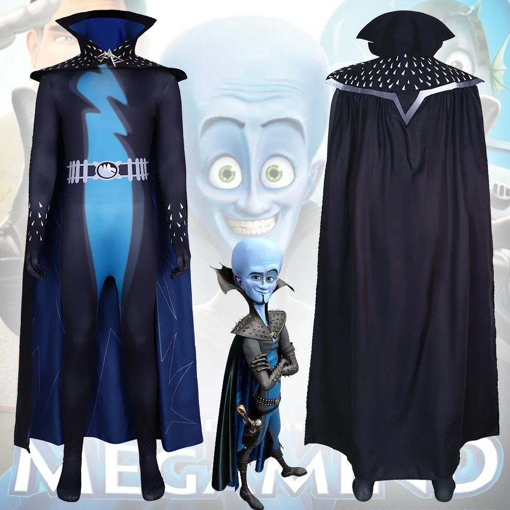 

Adult Kids Super Badass Anime Movie SuperheroCosplay Costume with Cloak, Men's Christmas Halloween Carnival PartyCosplay Costume