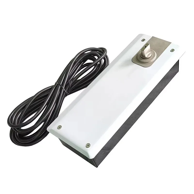 Electric hidden floor spring automatic door closer, modern heavy-duty 170kg adjustable speed fireproof type