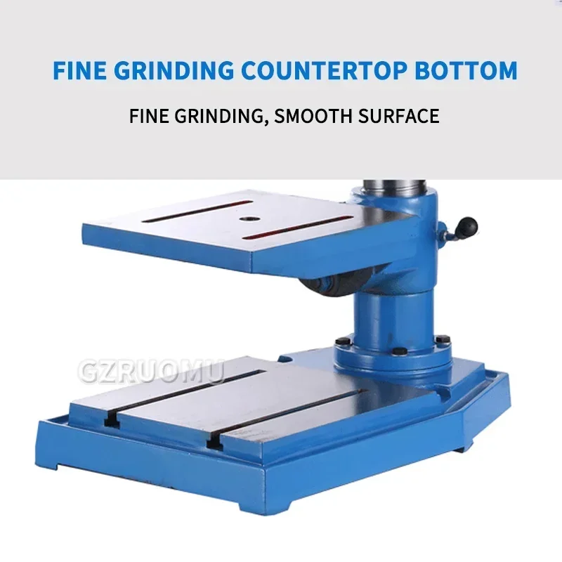 Z512A-2 Bench Drill Milling Machine Variable Speed Drilling Chuck Base 1-13mm DIY Wood Metal Grade Drilling Machine Power Tools