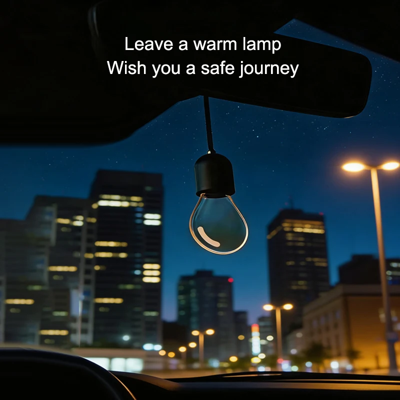 

Portable Hanging Auto Interior Glow Pendant Led Retro Small Bulb Car Hanging Ornament Ideal For Long Journeys & Daily Use·