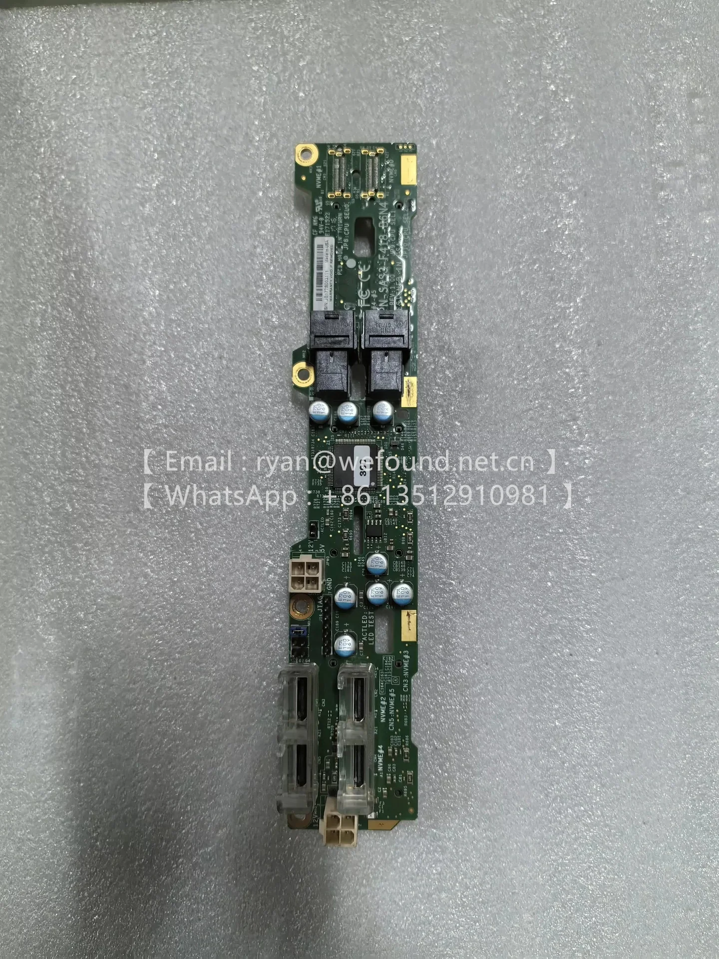 BPN-SAS3-F418-B6N4 6-Port Hybrid Backplane