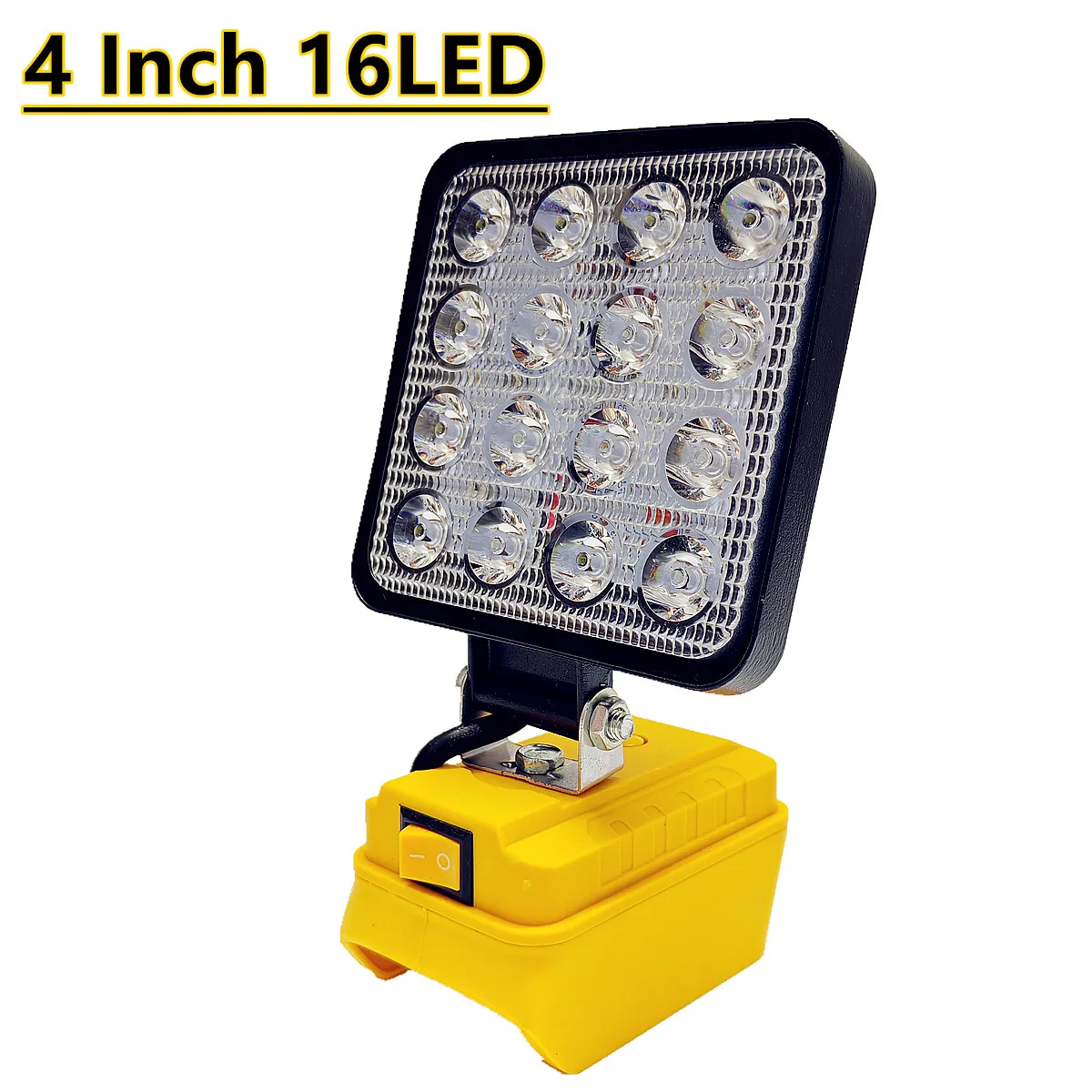 Imagem -03 - Handheld Led Luz de Trabalho para Dewalt Holofotes Portáteis sem Fio Pesca ao ar Livre Ferramenta de Emergência 20v 18v Bateria 8