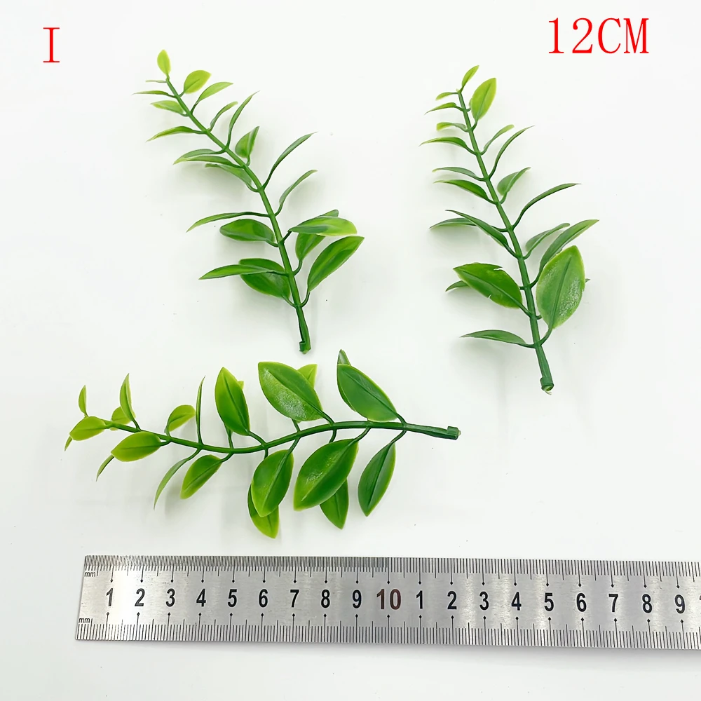10 Teile/los Kunststoff Wasser Gras Künstliche Blumen Für Wohnkultur Wand Hängen Tisch DIY Kranz Geschenk Scrapbooking Gefälschte Pflanzen – Detail 10