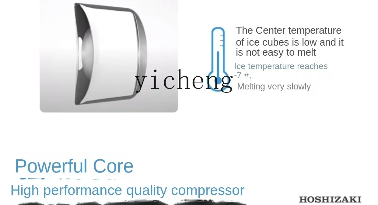 صانع الثلج التجاري الأوتوماتيكي بالكامل لشاي الحليب والقهوة على شكل هلال آيس ويسترن مطعم بار فقط #4