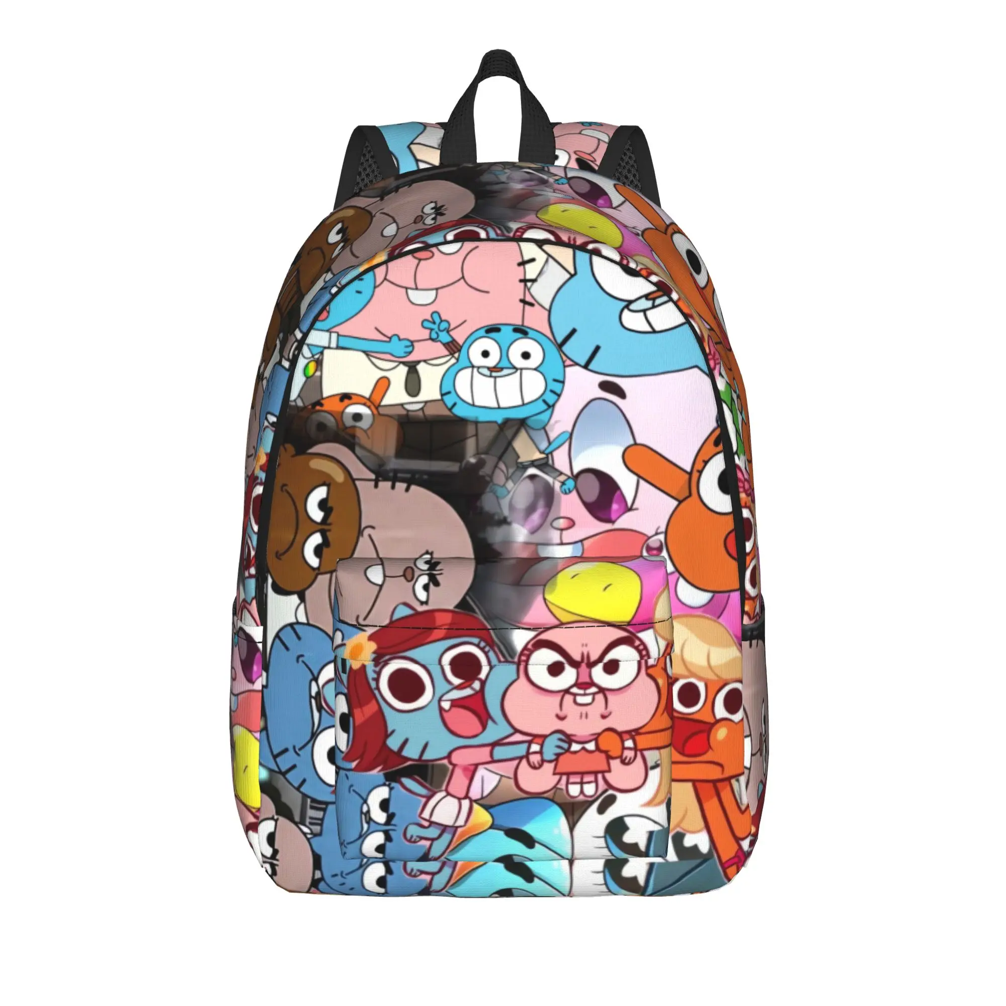 Gumball Gum Ball Watterson Amazing Cartoon Backpack Elegant Backpacks Student Unisex Sport Durable School Bags Designer Rucksack
