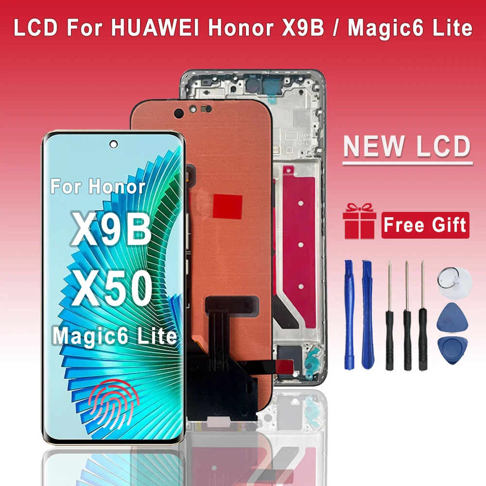 678-amoled-lcd-for-huawei-honor-x9b-lcd-touch-screen-digitizer-assembly-replacement-for-huawei-honor-magic-6-lite-x50-display