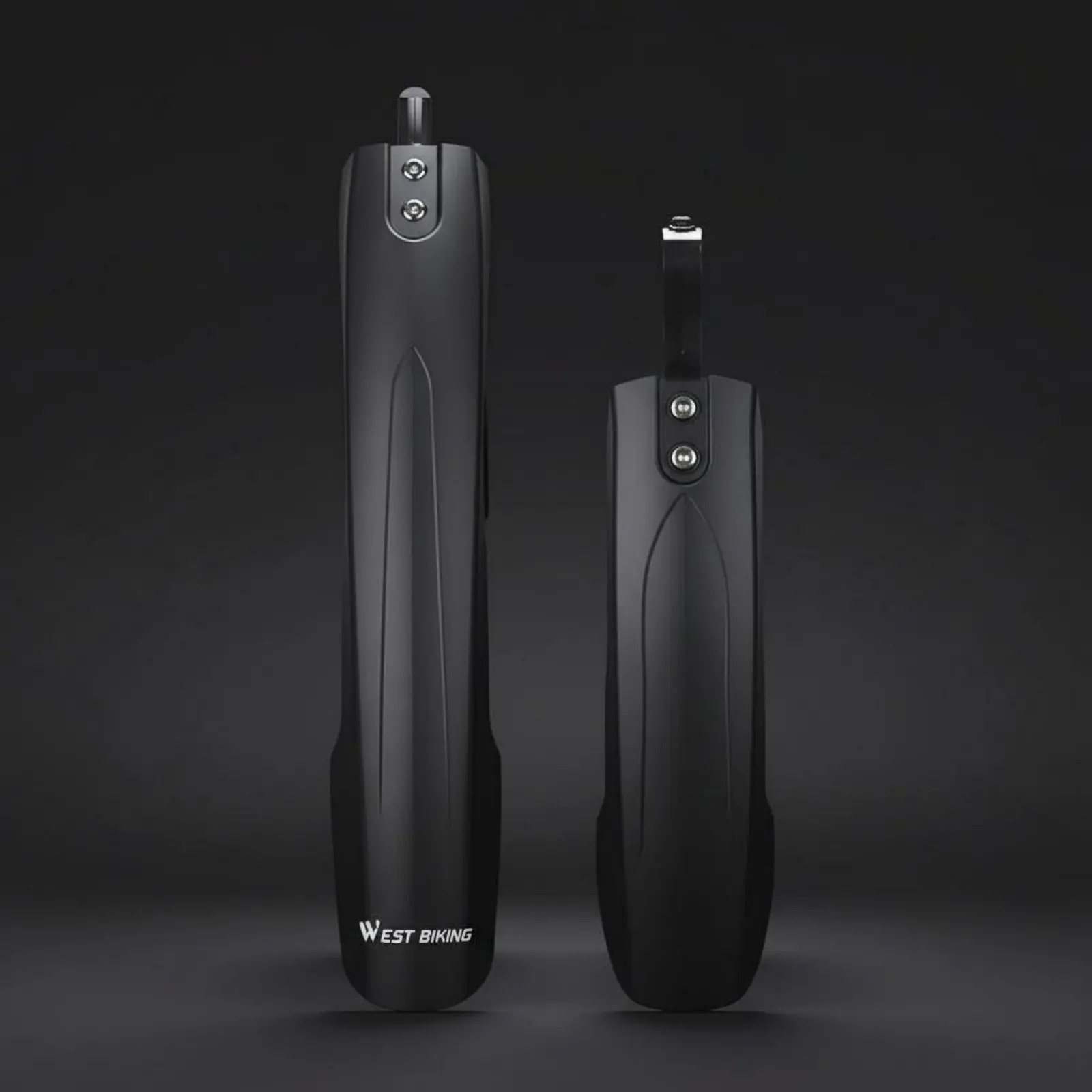 

2 Pieces Widened Bike Mudguard Flexible and Long-Lasting Mountain Bike Mudguard Cycle Mudguard Set Quick Installation