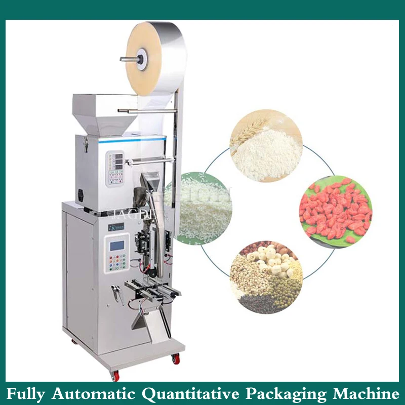 

Fully Automatic Tea Powder Coffee Nut Weighing And Filling Machine Multifunctional Small Bag Particle Packaging Machine