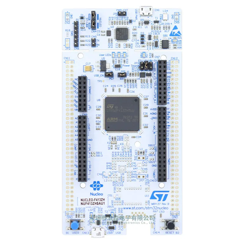 New NUCLEO-F413ZH STM32F413ZHT6 Microcontroller STM32 Nucleo-144 Development Board