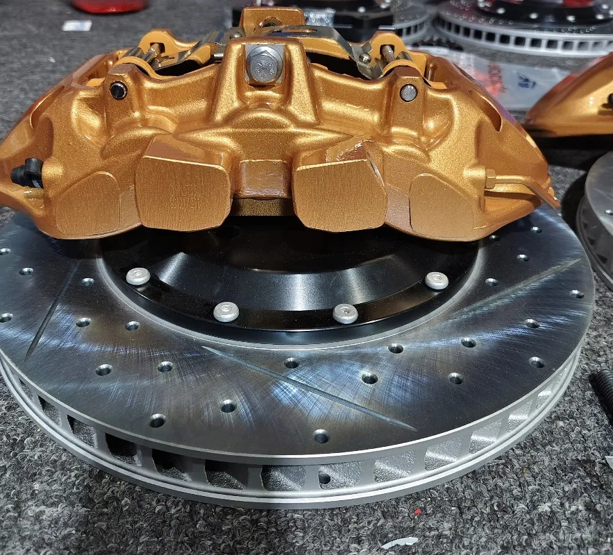 Auto Racing  Brake Calipers 355*32mm 6- Pot Brake System Kit