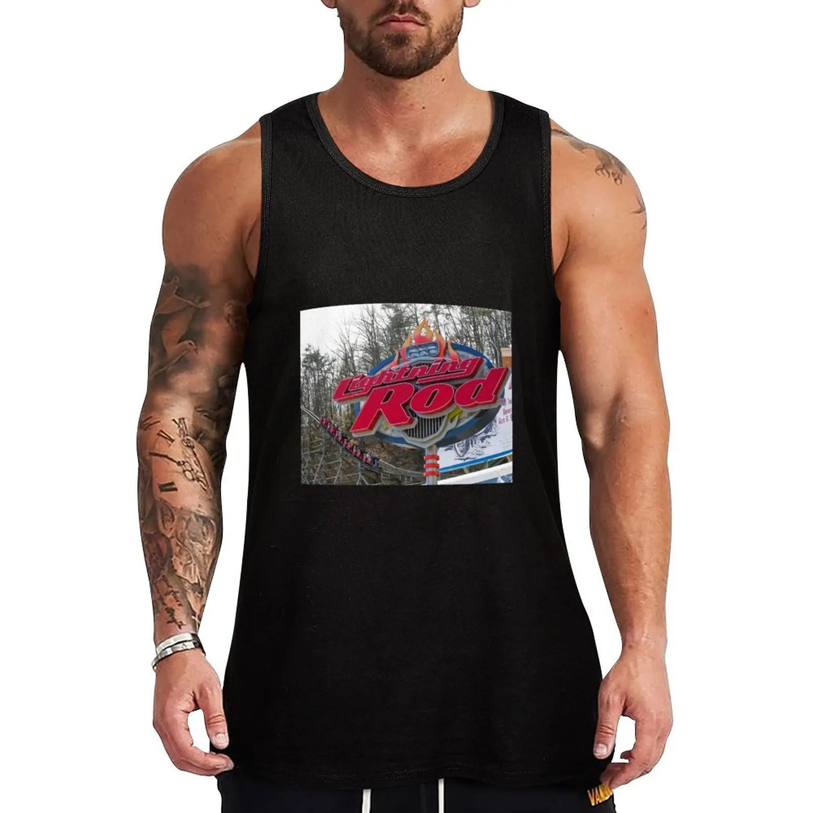 

Lightning Rod...'nuff said Tank Top Dry Fit Tank Top Moisture Wicking Sports Sleeveless
