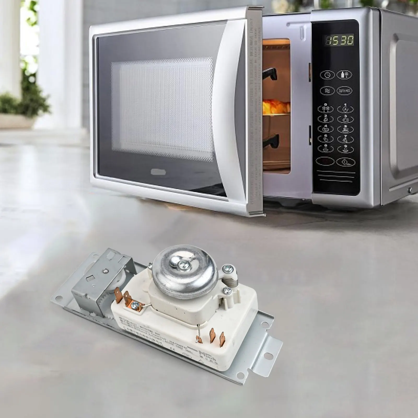 Reliable Timing Delay Control Delay Control Oven Timer Switch Microwave Timer Switch Reliable Time Control Compact Design