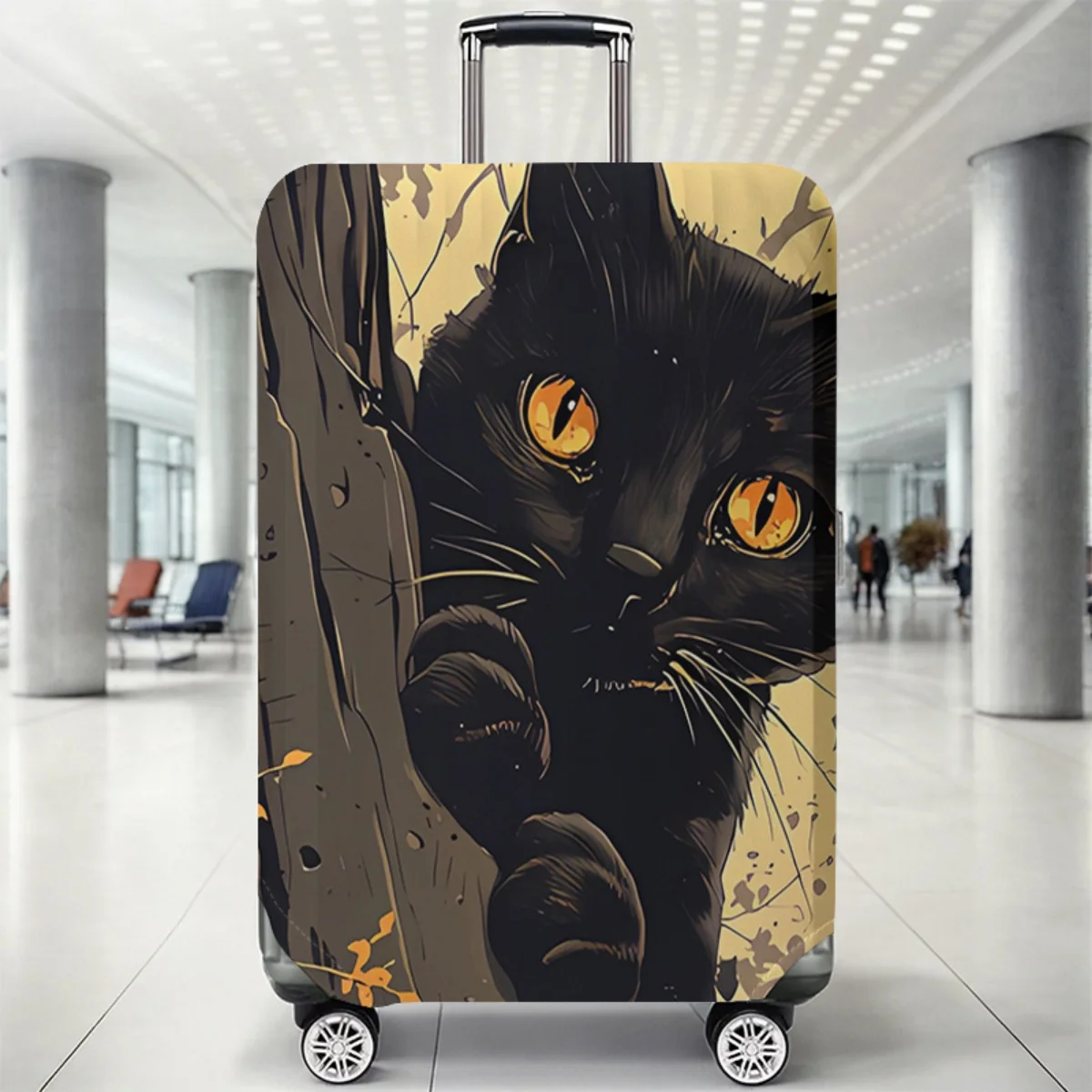 

Animal pattern luggage protection cover, set suitable for 18-32 inch luggage cover, suitcase handle cover, travel accessories