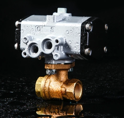 Válvula neumática, válvula de bola neumática C-1 C-2 C-TE DN10-50