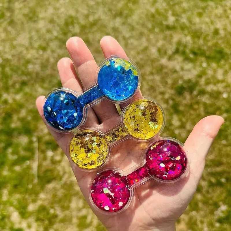 Nieuwe Baby Drie 400% Lichaamsgrootte Vervanging Gezichtsschaal Baby Drie Baby Leeftijd Drie Met Vloeiende Zand Ogen Leuk Speelgoed Verzamel geschenken