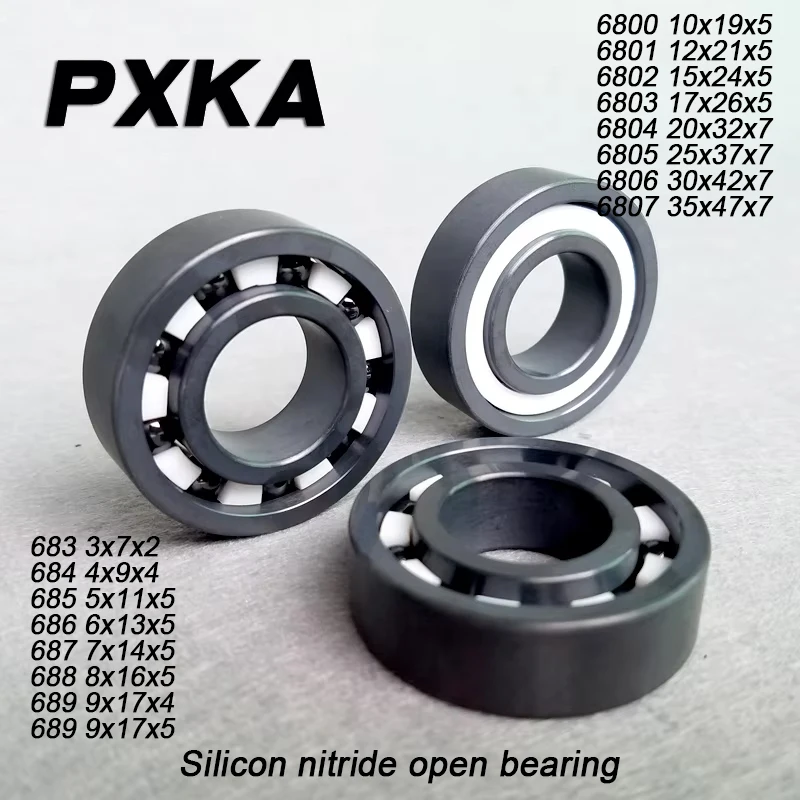 Silicon Nitride Ceramic Bearing 6800 6801 6802 6803 6804 6805 6806 6807 683 684 685 686 687 688 689 SI3N4