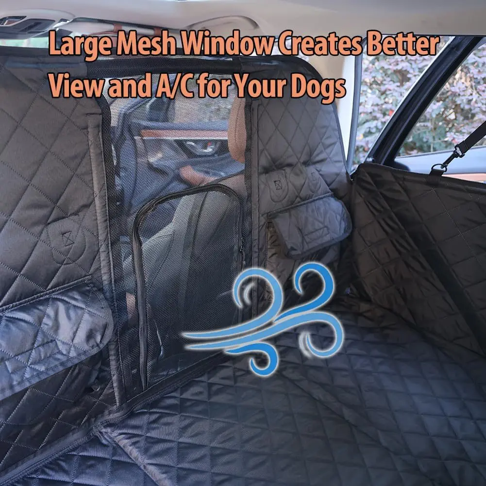 Waterproof Oxford Pet Car Seat Cover Outdoor Travel Backseat Mat Elevated Design In Stock