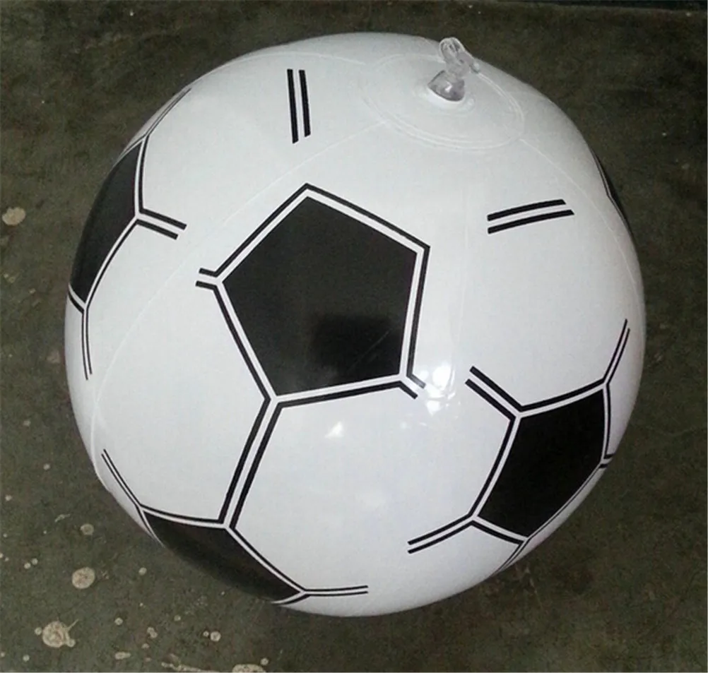 Ballon de football gonflable pour enfants, ballon de plage fantaisie, jouet d'extérieur, 38cm