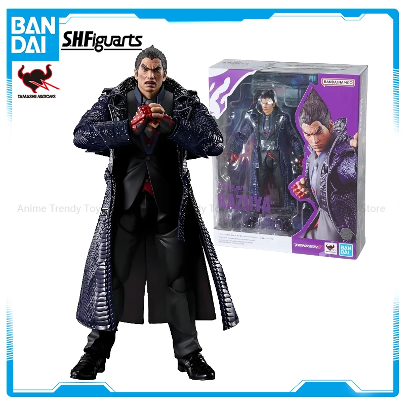 

In Stock Original Bandai S.H.Figuarts SHF Tekken 8 Mishima Kazuya Animation Action Figure Toy Gift Model Collection Hobby WY