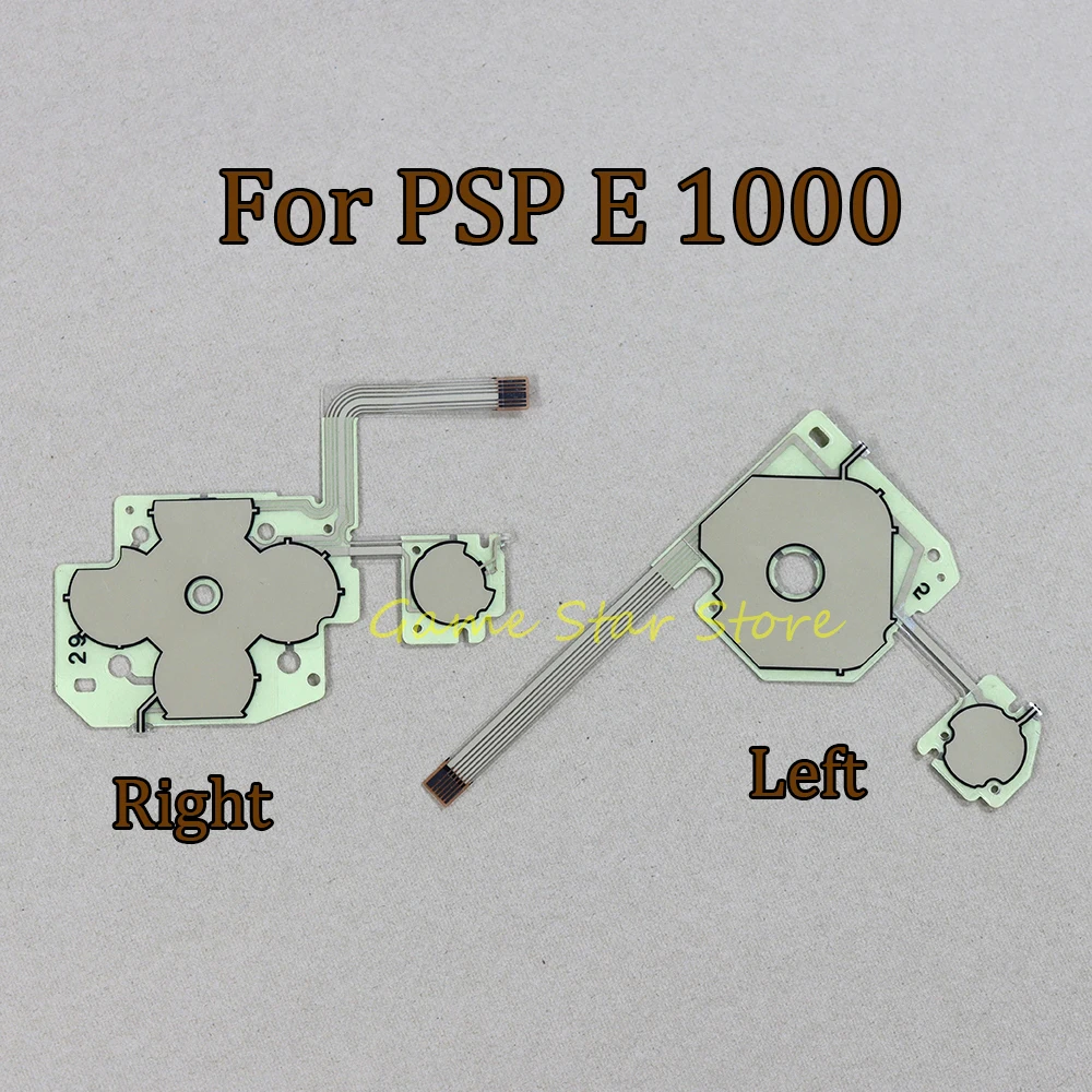 

50pcs Replacement For PSP E 1000 Left Right Direction Cross Function Keypad Buttons Flex Cable Accessories