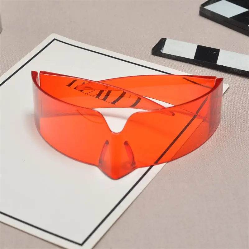 Cyberpunk Future Technology Integrated Frameless Sunglasses for Men's and Women's Dances Jumping Di Chickbeak Sunglasses image 6