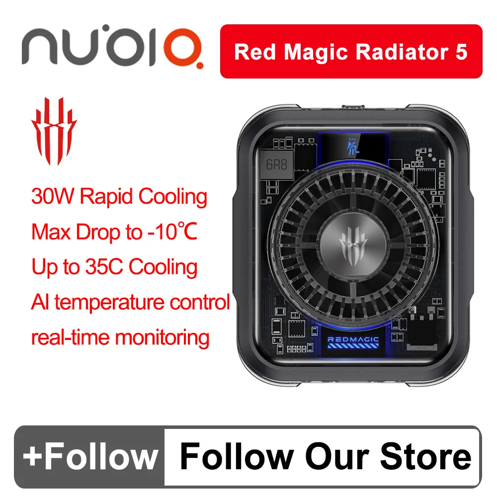 

Nubia Red Magic 5 gaming laptop radiator 3D VC liquid cooling 36W high power cooling suitable for Red Magic 10 Pro