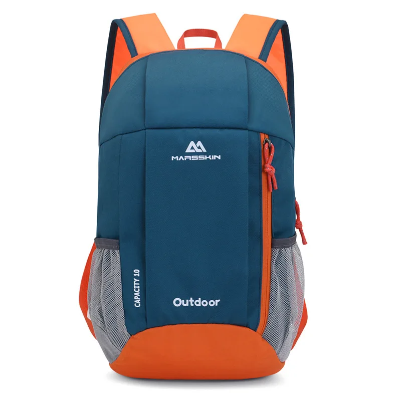 Outdoor Sports Backpack Multifunctional Mountaineering Bag 10L Casual Small School Bag Lightweight Travel Bag for Men and Women
