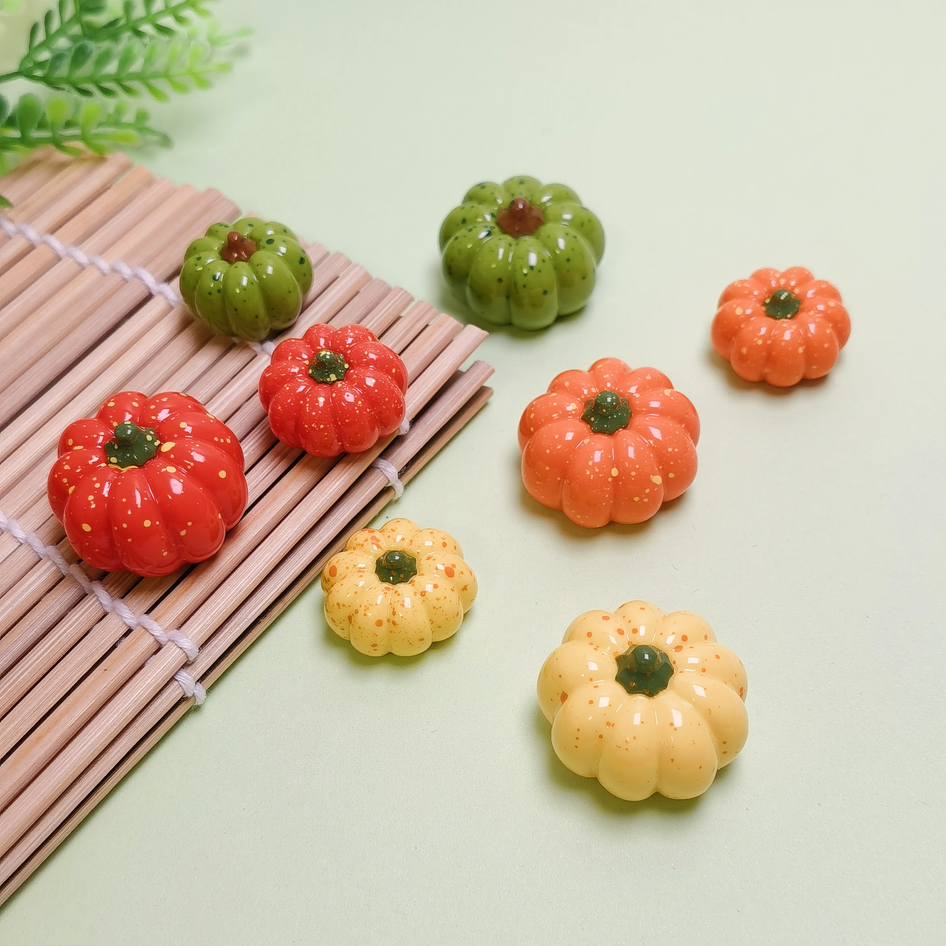 Miniature Dollhouse Colorful Vegetable Pumpkin Mini Food for Doll Accessories Toys