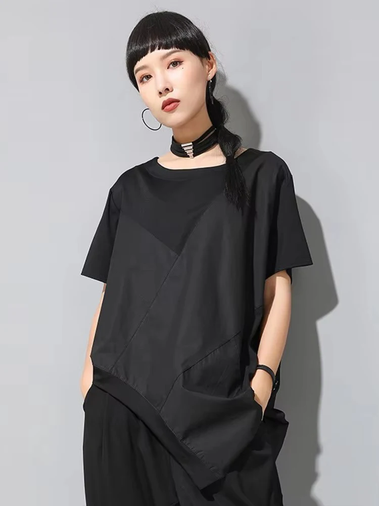 Max LuLu New 2020 Korean Fashion Ladies Summer Cotton Tee Shirts Women Punk Style Short Sleeve T-shirts Female Casual Black Tops