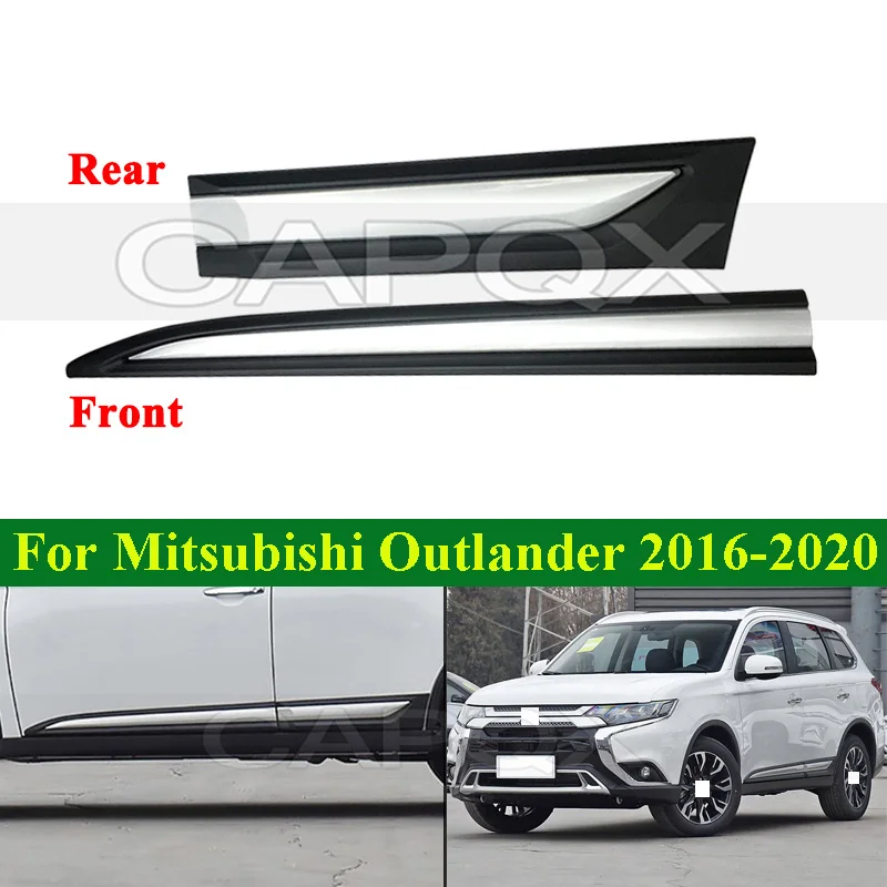 

CAPQX Door Guard Protect Panel Trim For Mitsubishi Outlander 2016-2020 Door Trim Panel Door Molding Panel Anti-scratch Trim