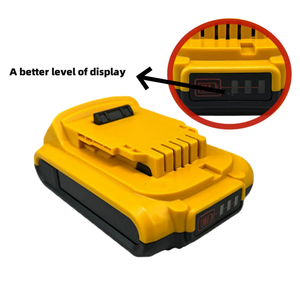 Imagem -03 - Akku de Werkzeug para Dewalt 20v 3050 Mah De9074 Dc9071 De9037 De9071 De9072 Dw9074 Dc727 Dc756 Dc980 Dc981 Dc981