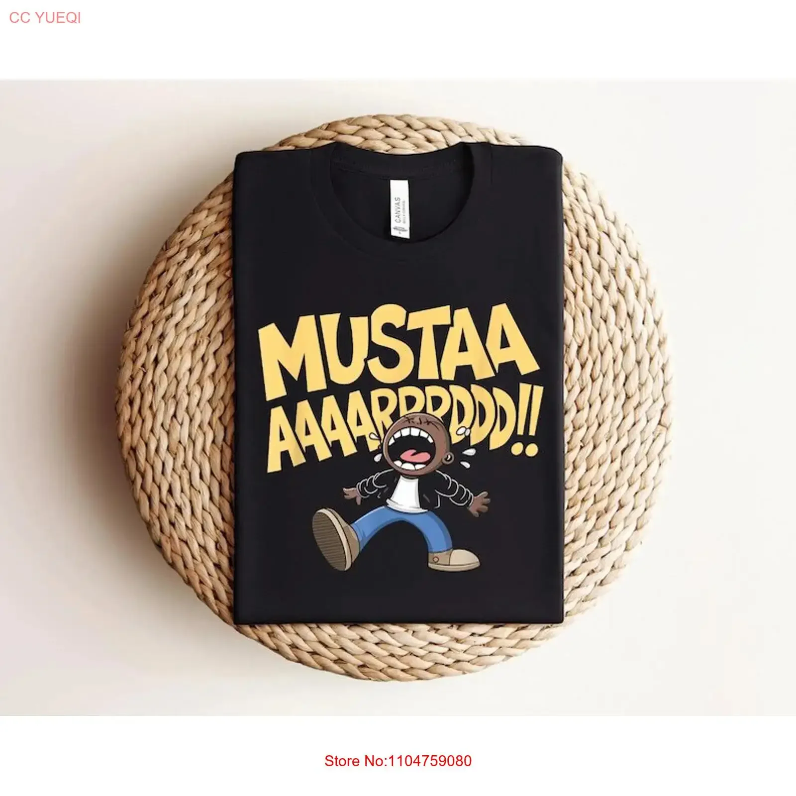 Funny Mustard Lamar TV Off Parody Cool Hip Hop T Shirt Meme vintage Washed Unisex Stretched Comfortable Stylish Slightly
