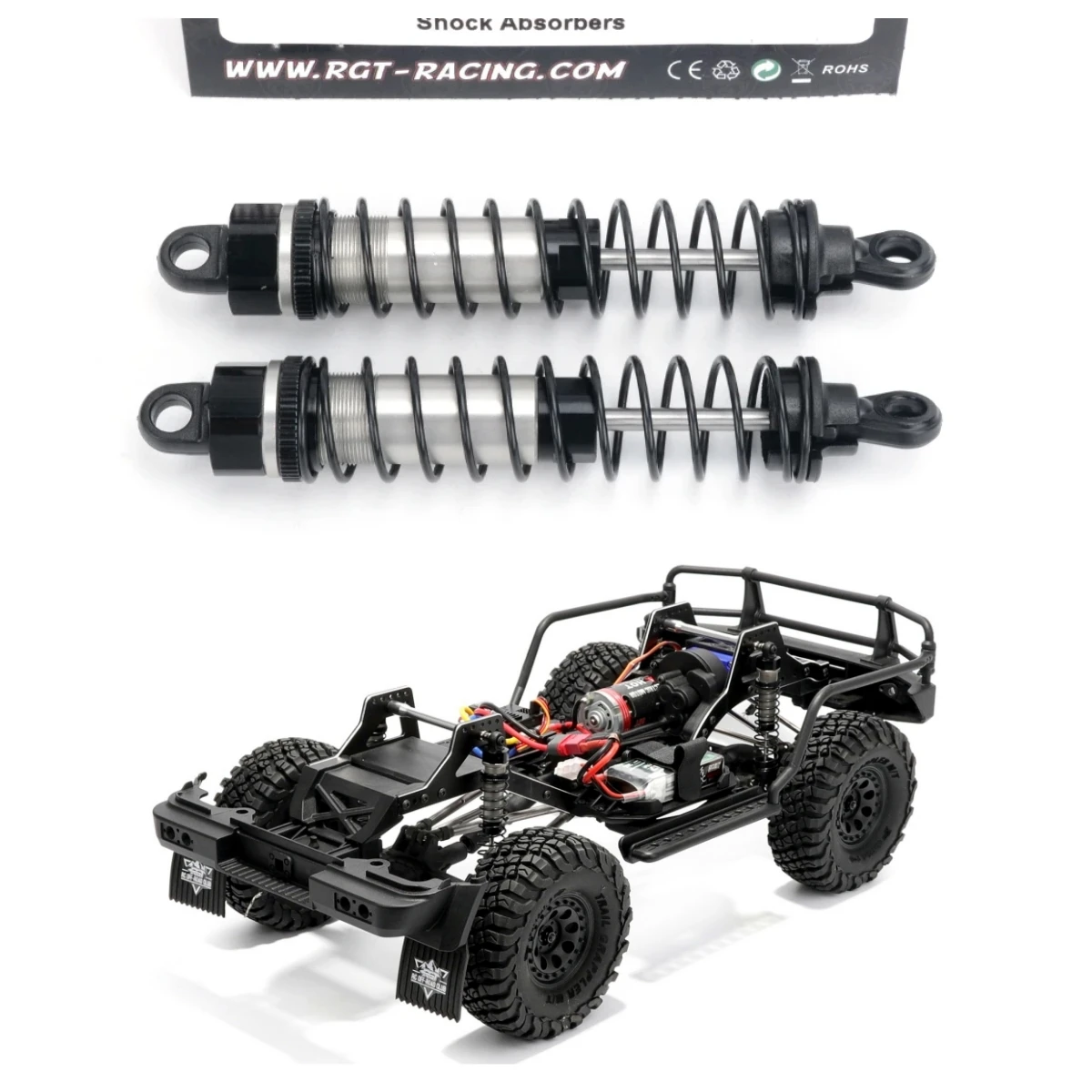 

Аксессуары RGT R86731 Амортизаторы ДЛЯ RGT EX86020 EX86130 Pro Runner Новый 1/10 Электрический пульт дистанционного управления Модель автомобиля