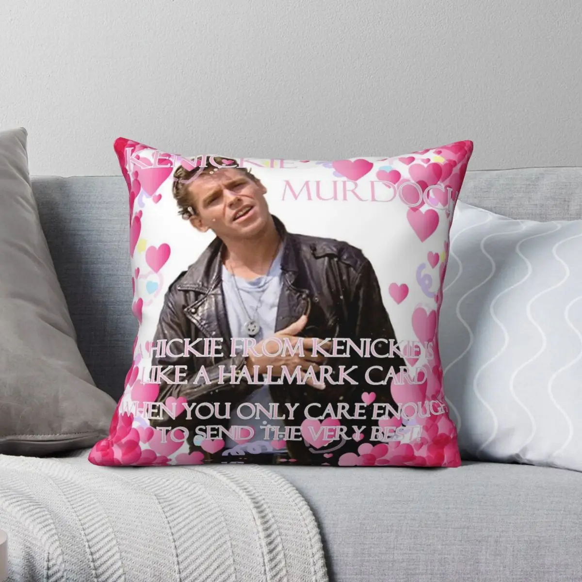 Grease Kenickie Murdoch Square Pillowcase Polyester Linen Velvet Creative Zip Decor Throw Pillow Case Sofa Seater Cushion Cover