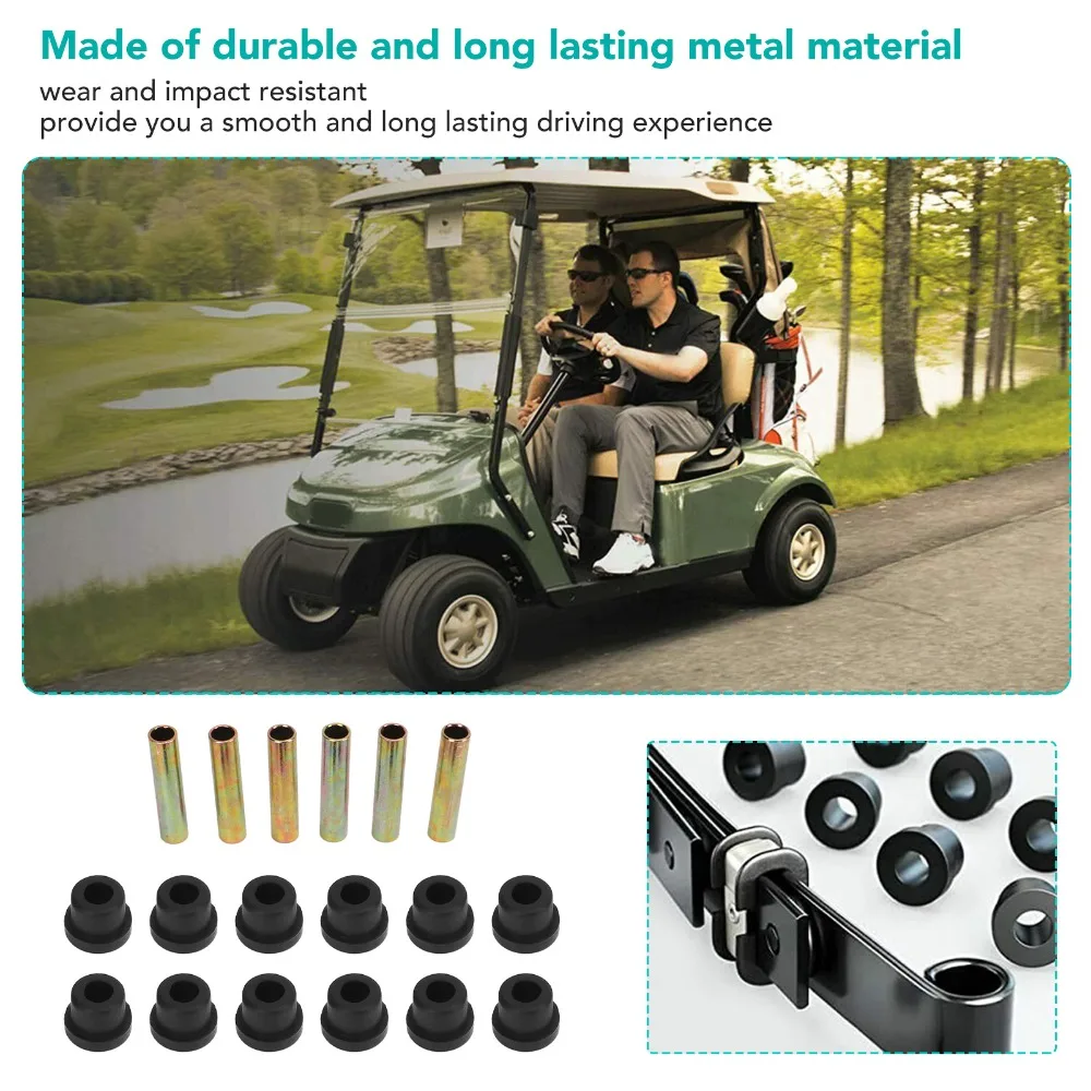 

Комплект втулок рессорной подвески 1012303 1015583, комплект втулок задней подвески для гольф-каров EZGO TXT