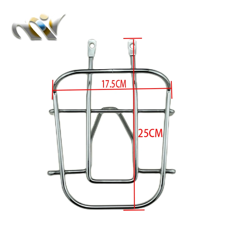 Suitable for Honda DIO50 AF17 AF18 AF25 Motorcycle Electroplated Rear Shelf Rear Iron Frame Rear Tailstock