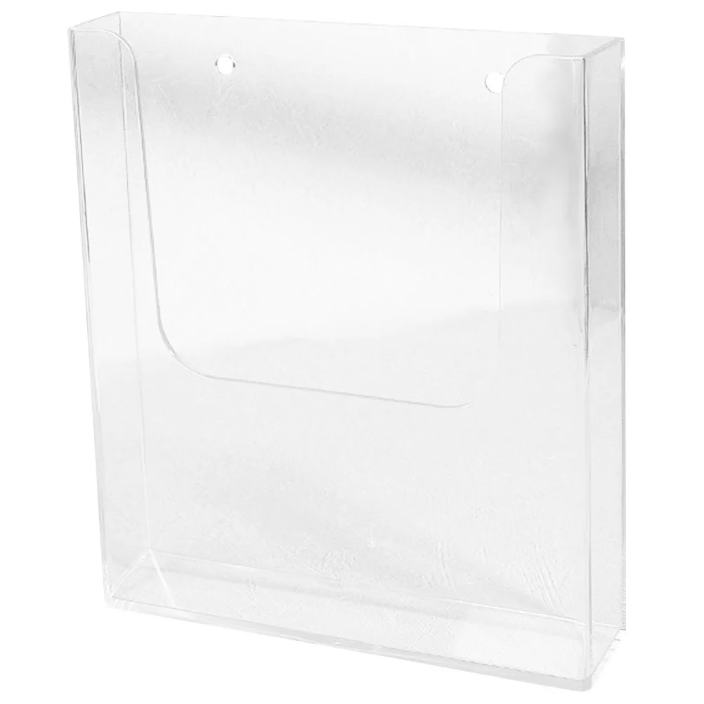 

Acrylic Multi-Layer Catalog Display Stand Rack A4/a5 Desktop Wall-Mounted Information Rack Acrylic Brochure Single-Page