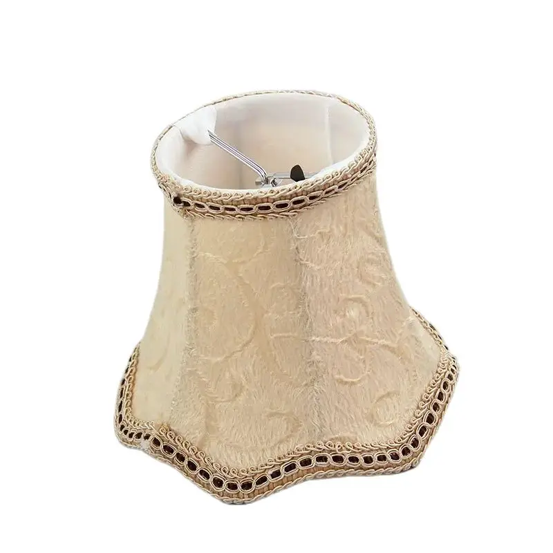 

Popular Flannel lamp shades for chandelier, lampshade lamp covers for wall lamp, Clip on